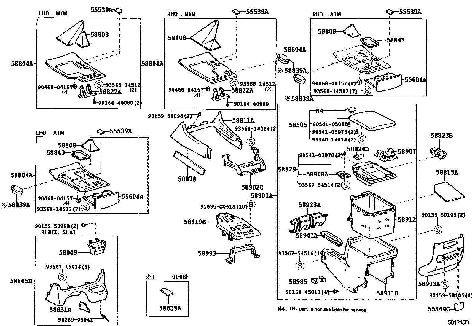 Parts diagram