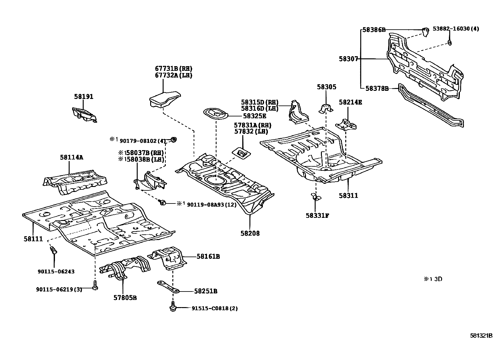 Parts diagram