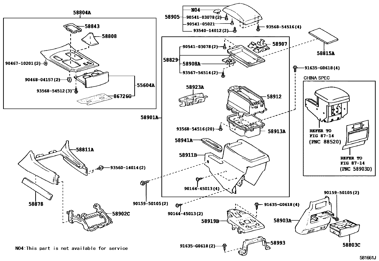 Parts diagram