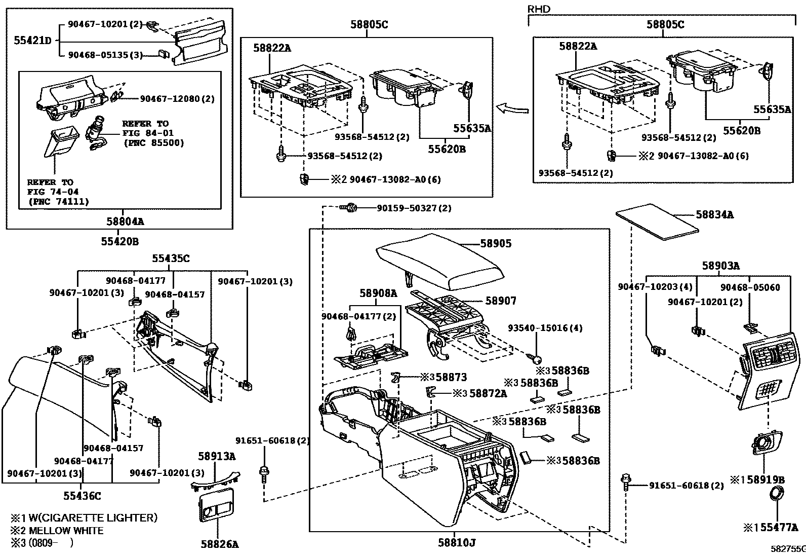 Parts diagram