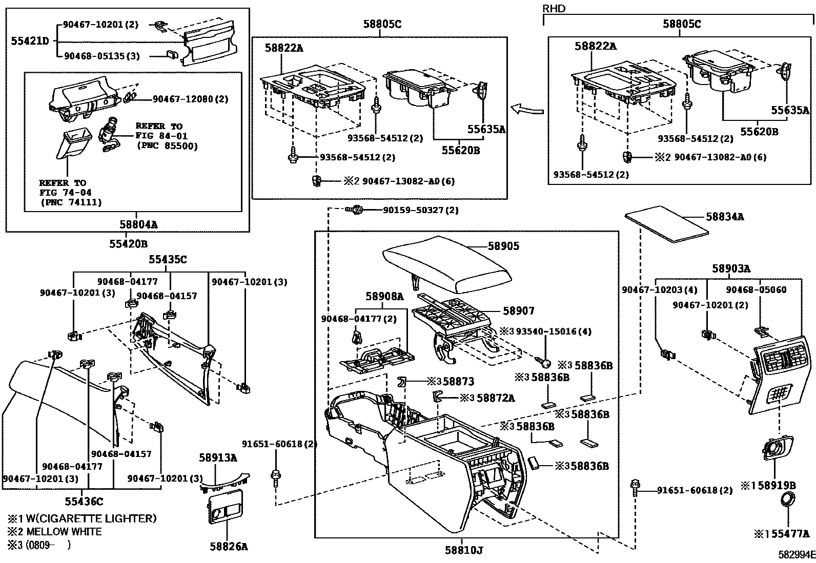 Parts diagram