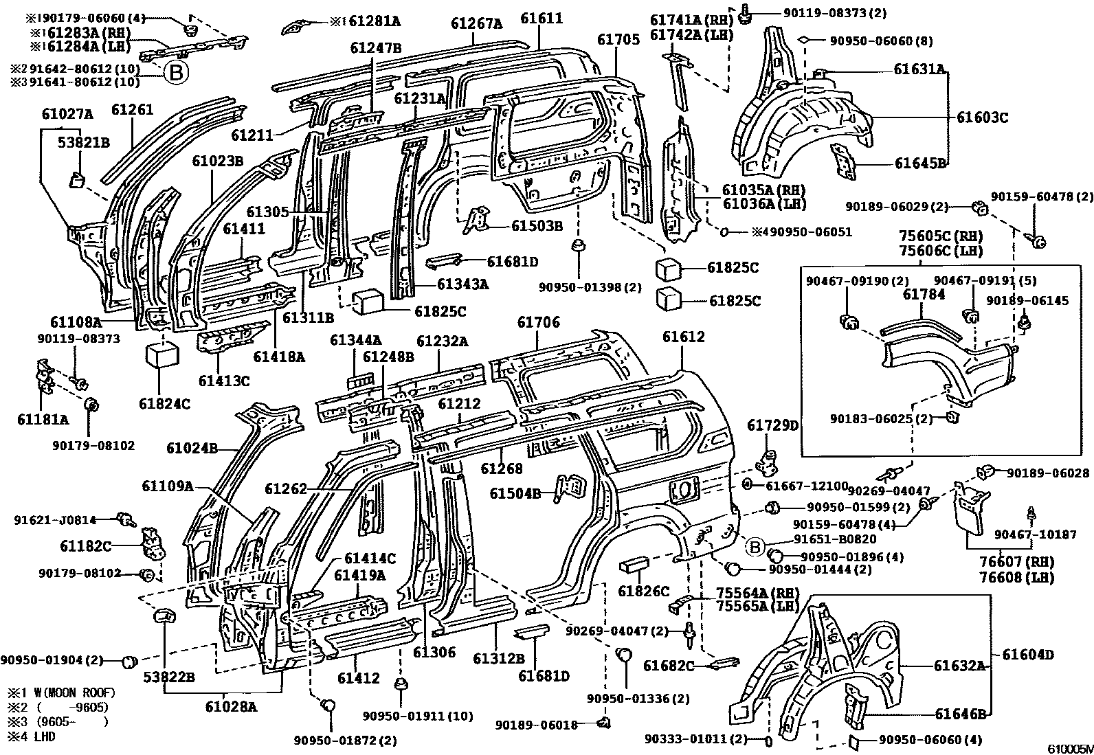 Parts diagram