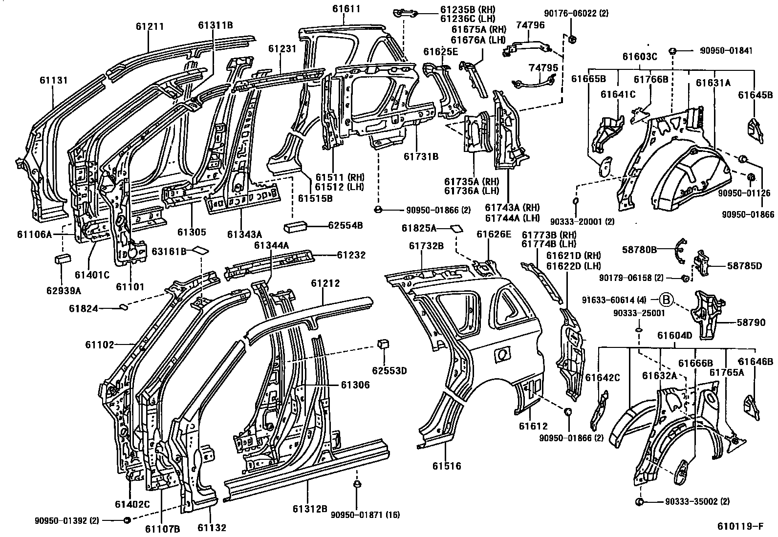 Parts diagram