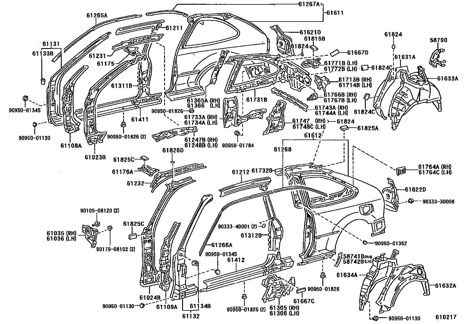 Parts diagram