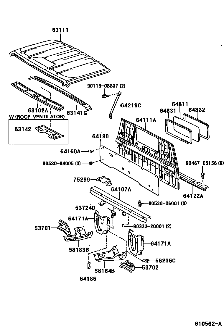 Parts diagram