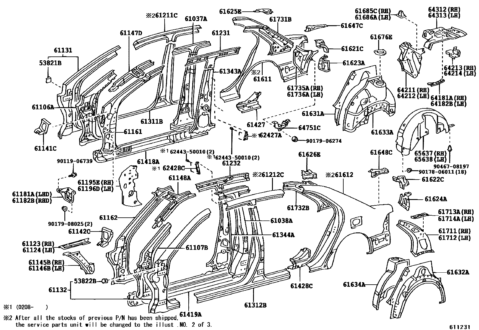 Parts diagram
