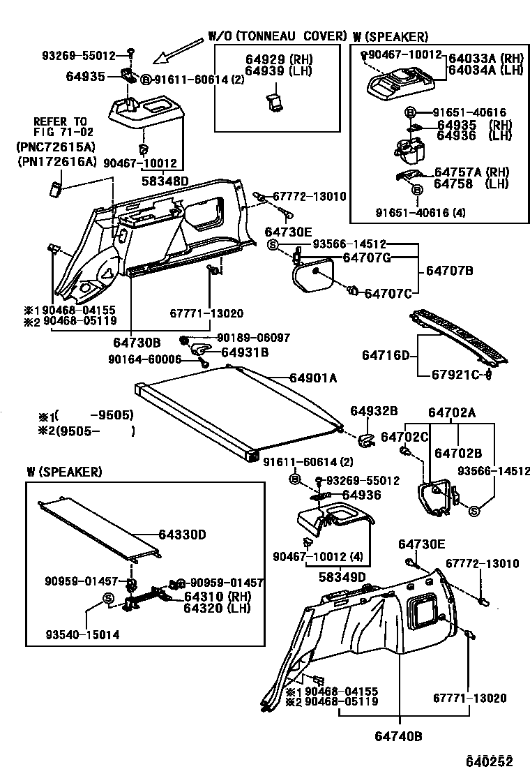 Parts diagram