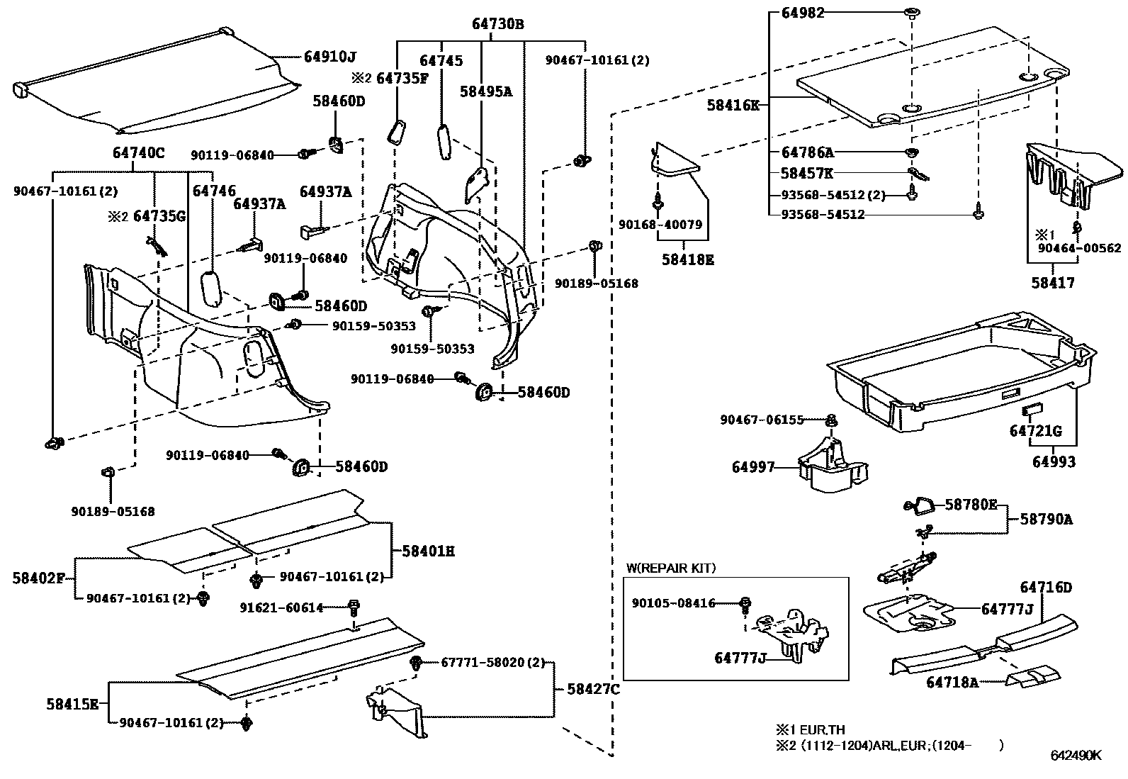 Parts diagram