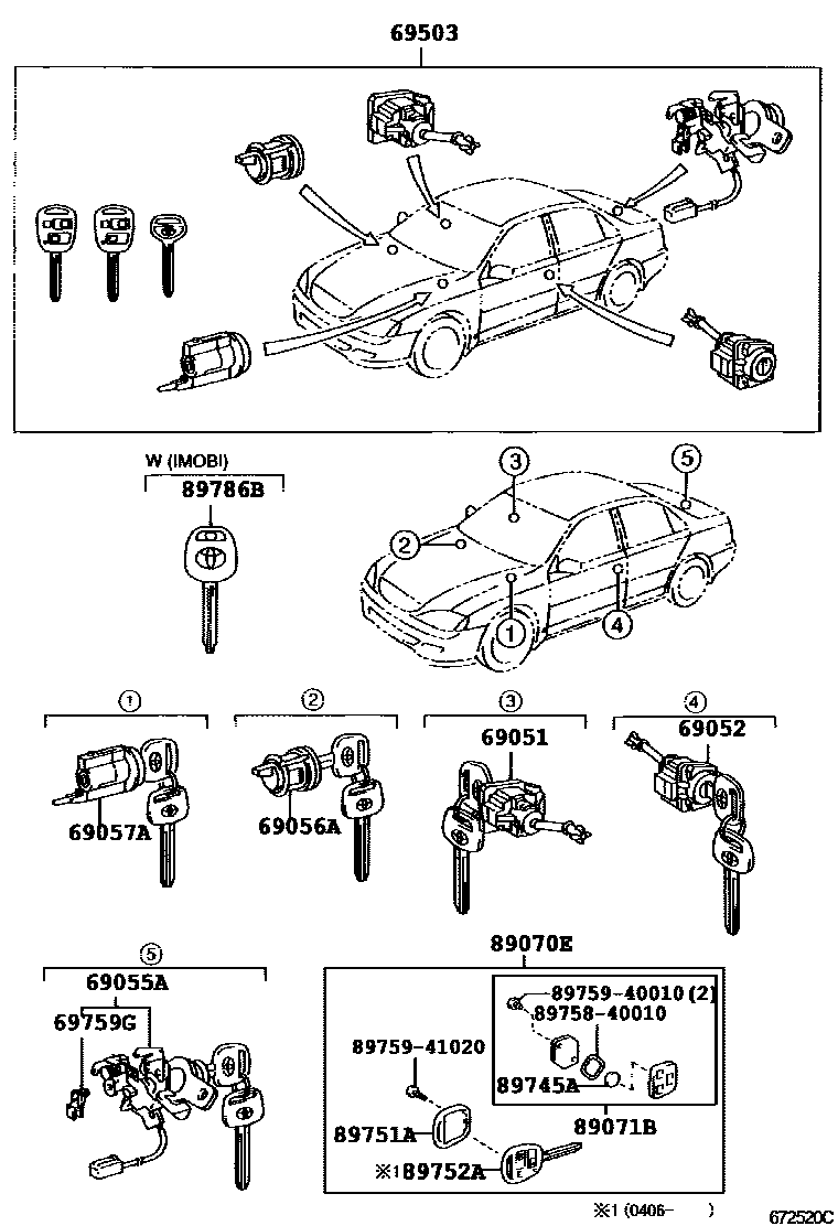 Parts diagram