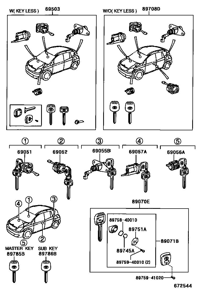 Parts diagram