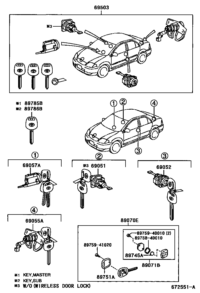 Parts diagram