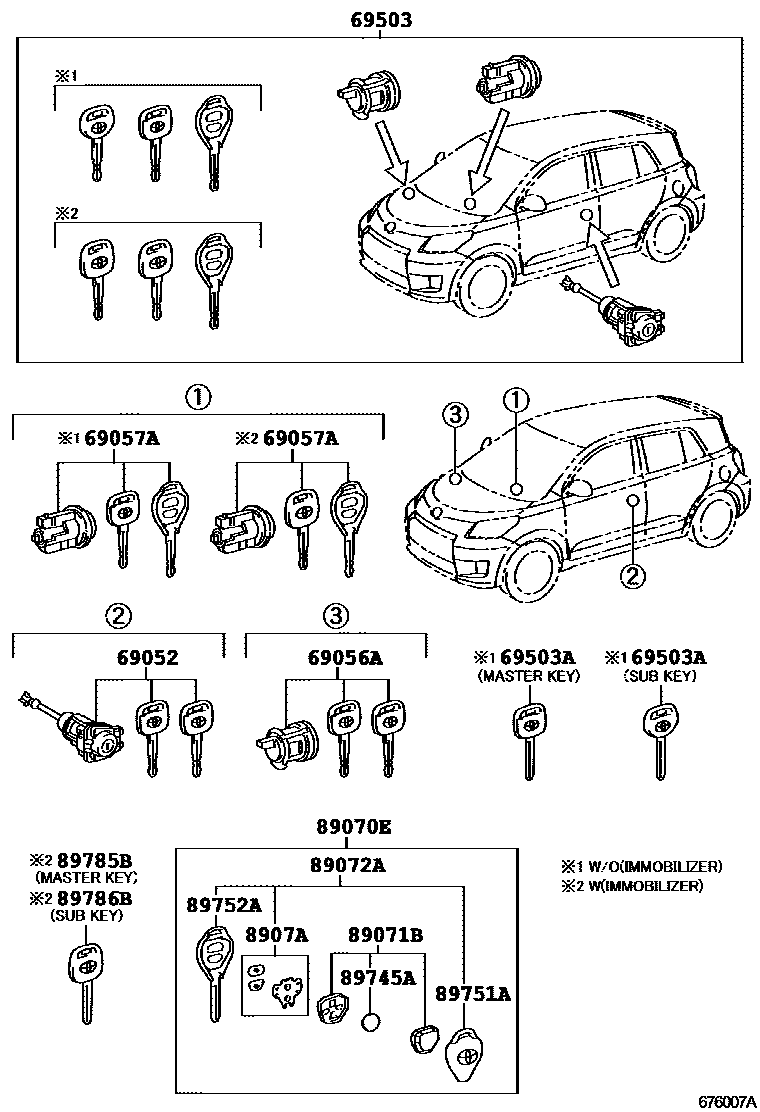 Parts diagram