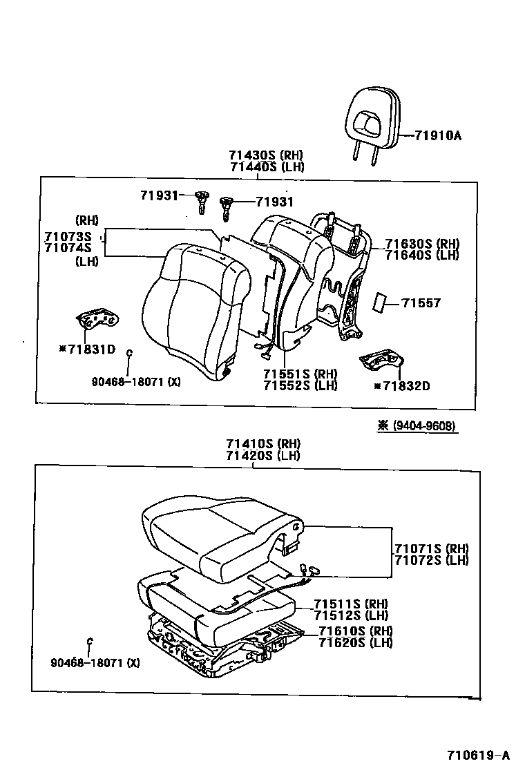 Parts diagram