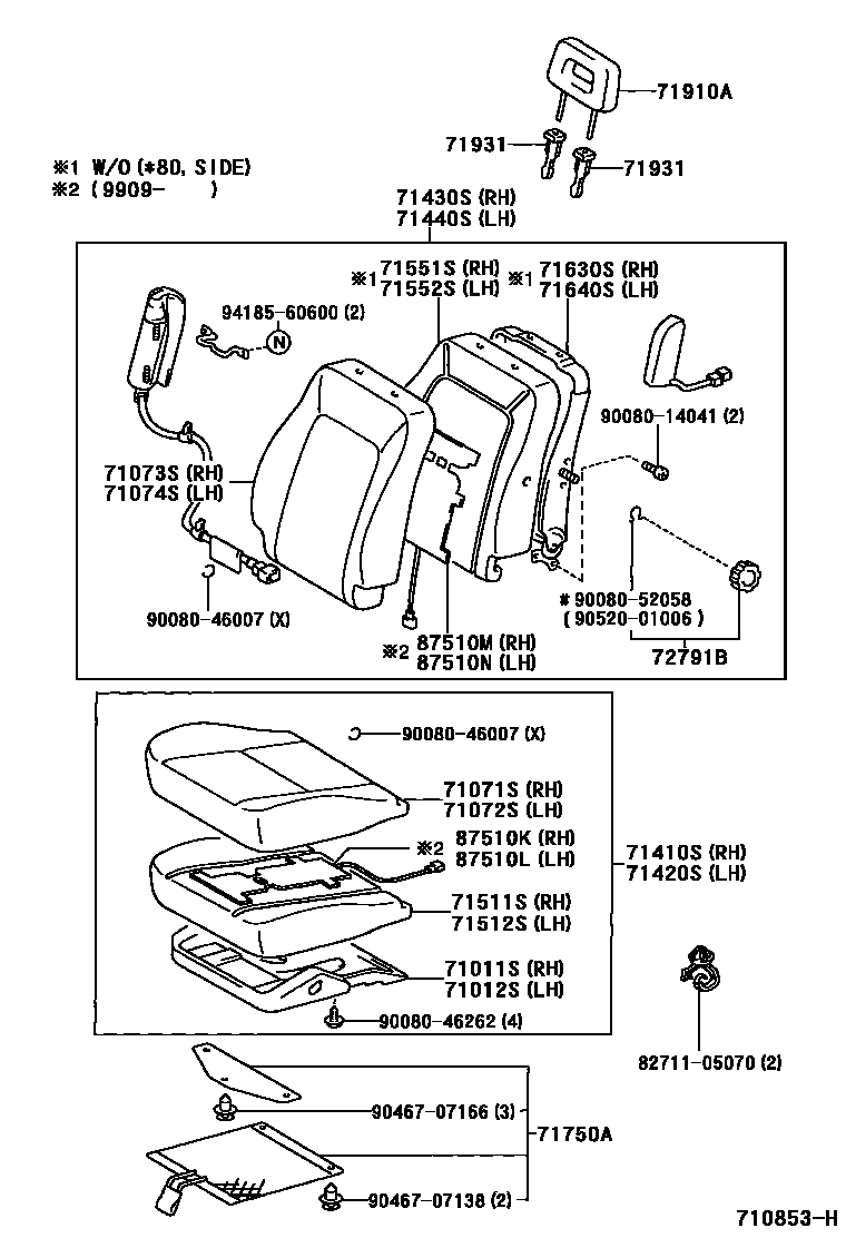 Parts diagram