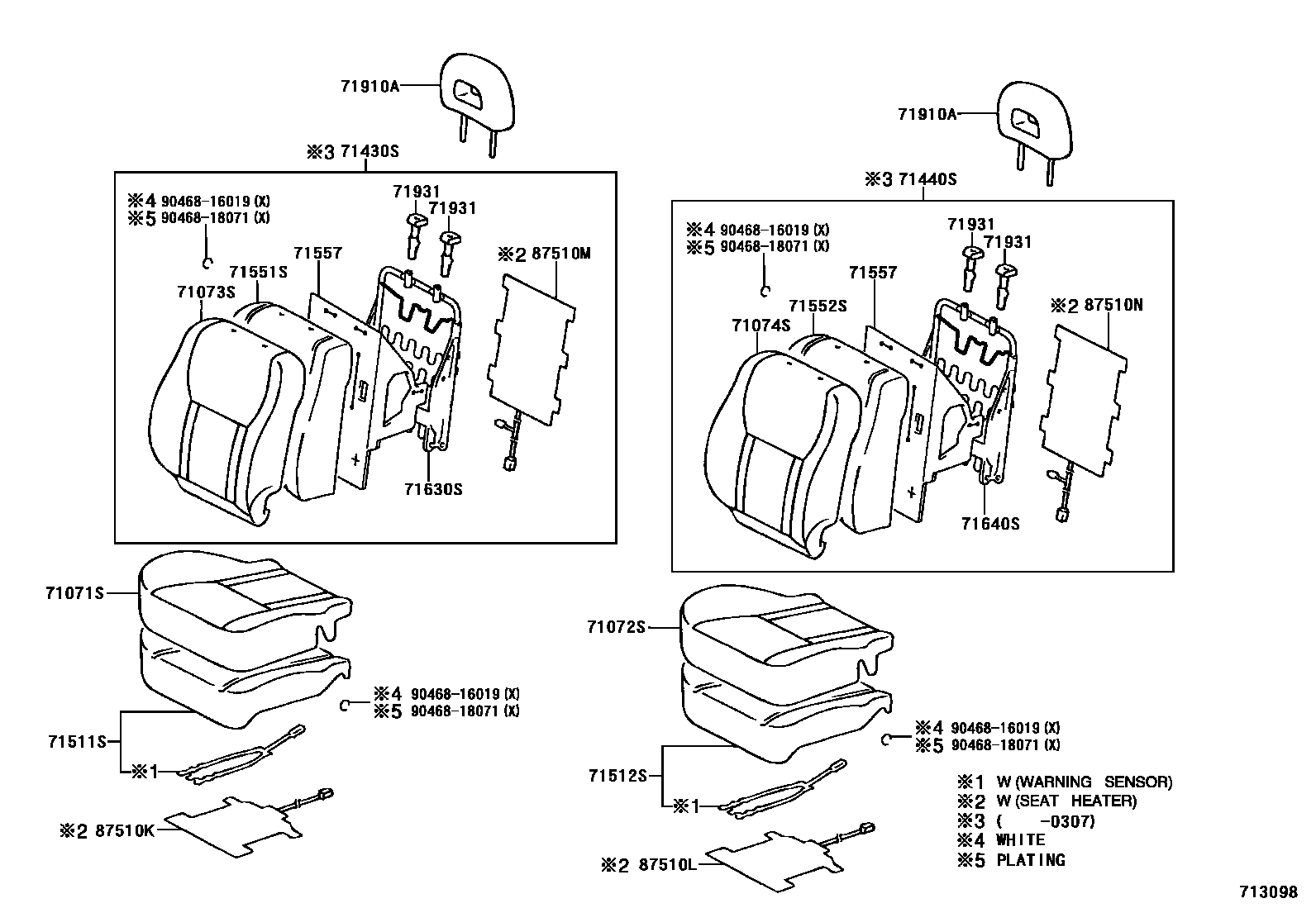 Parts diagram