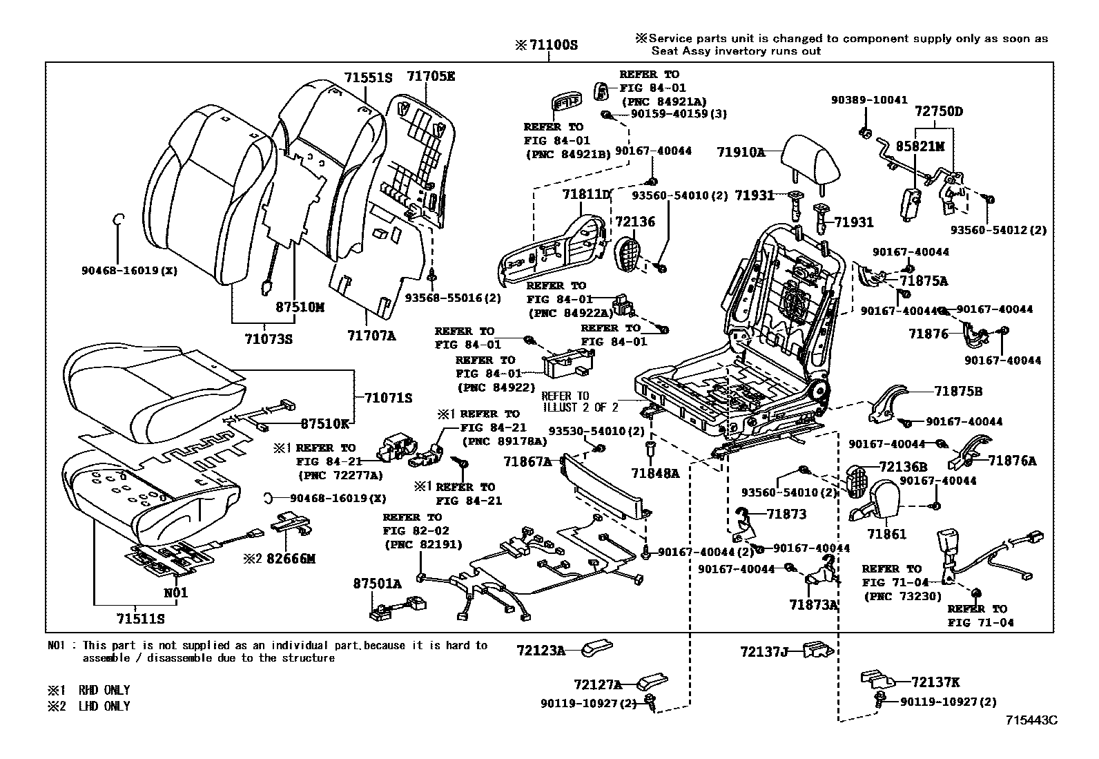 Parts diagram