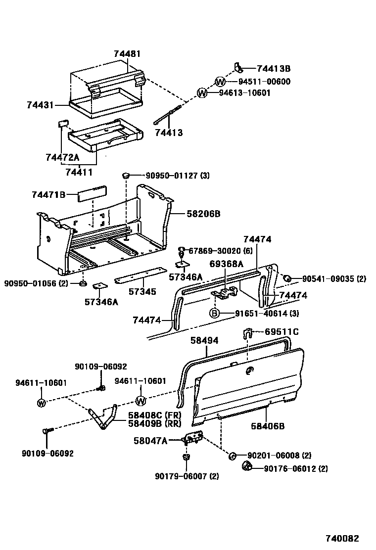 Parts diagram