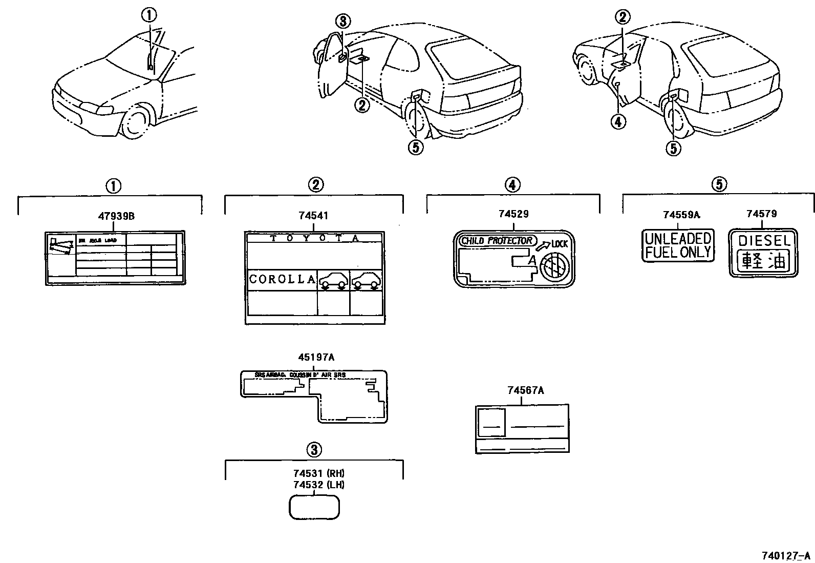 Parts diagram