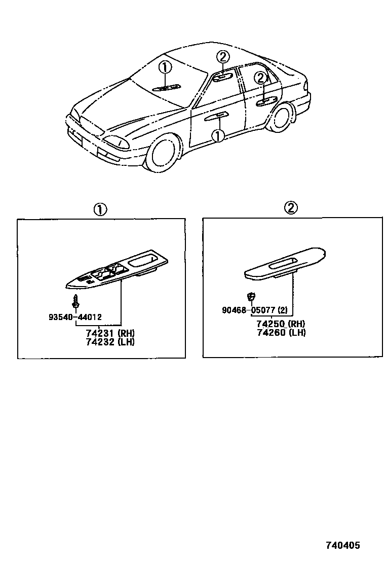 Parts diagram