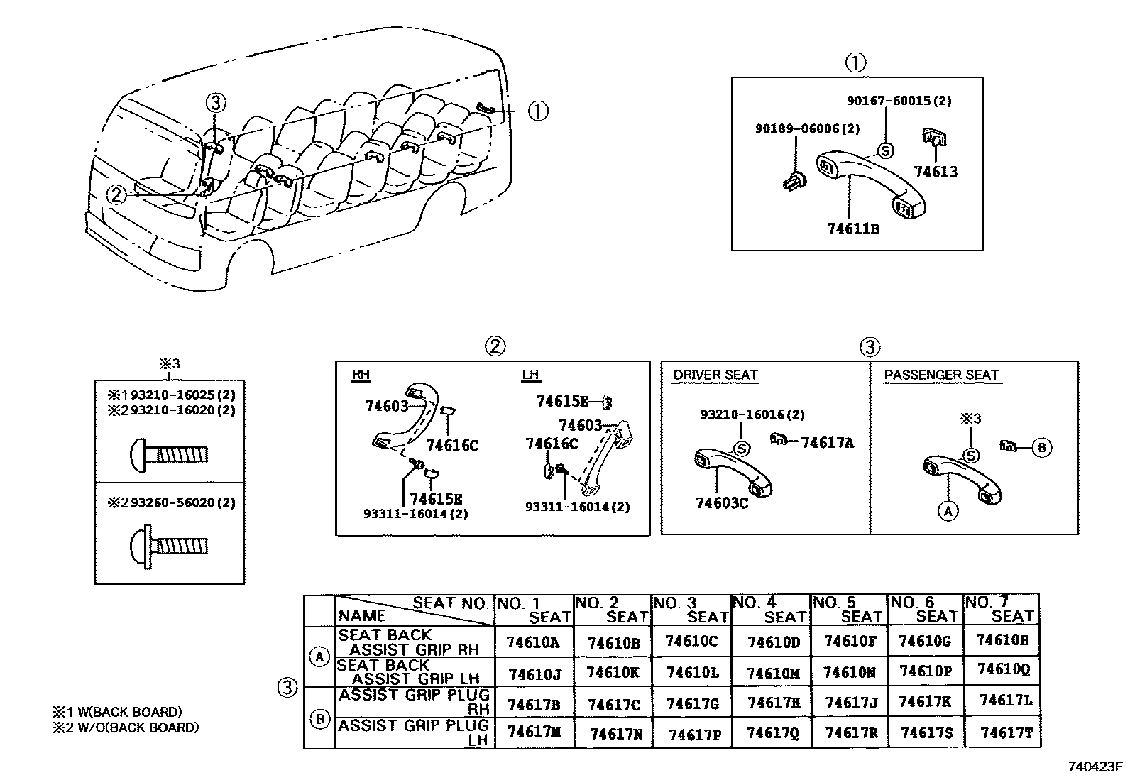 Parts diagram