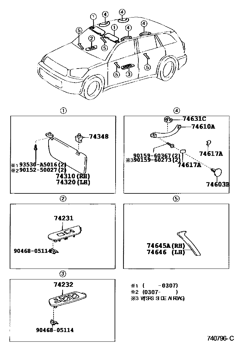 Parts diagram