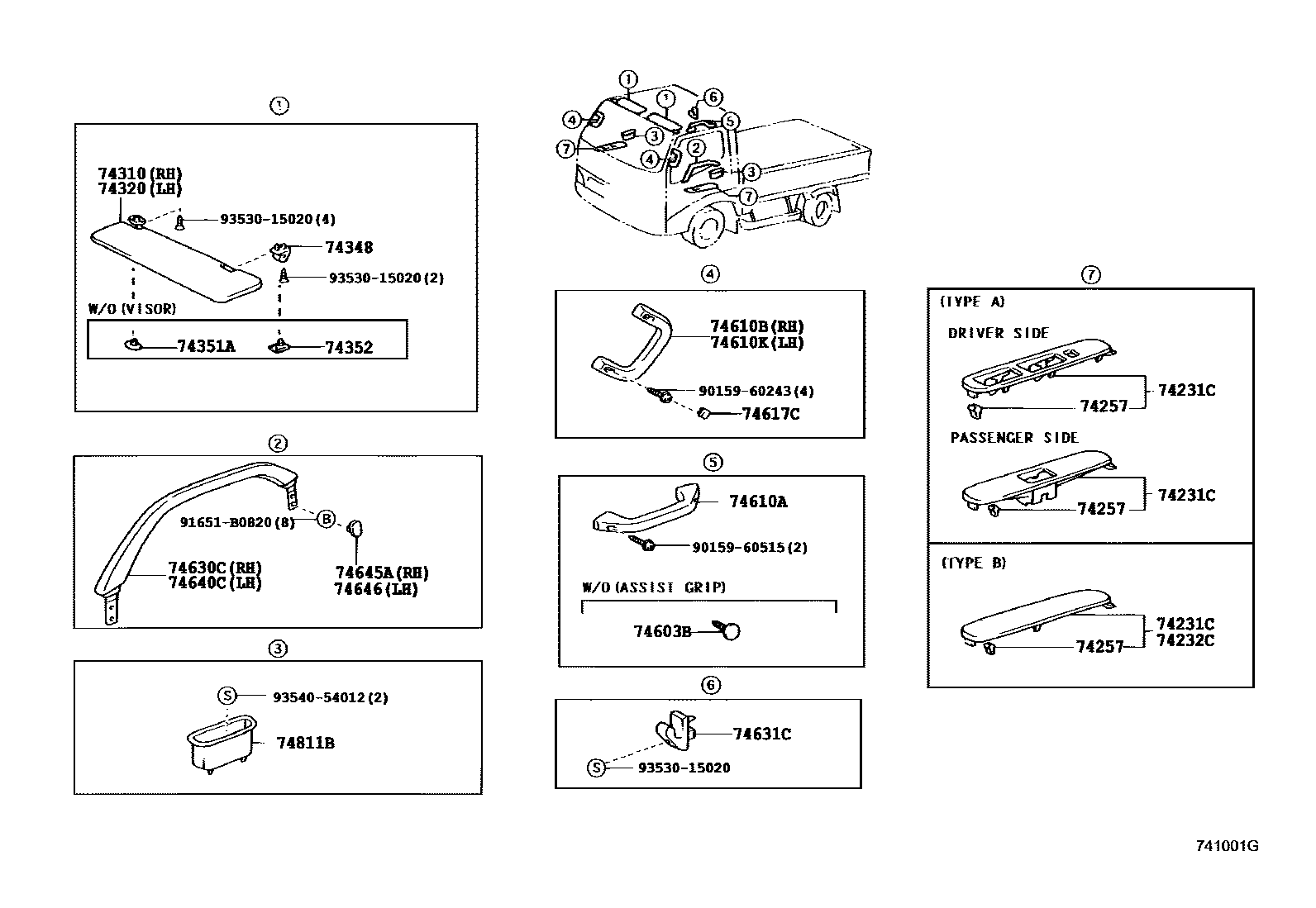 Parts diagram