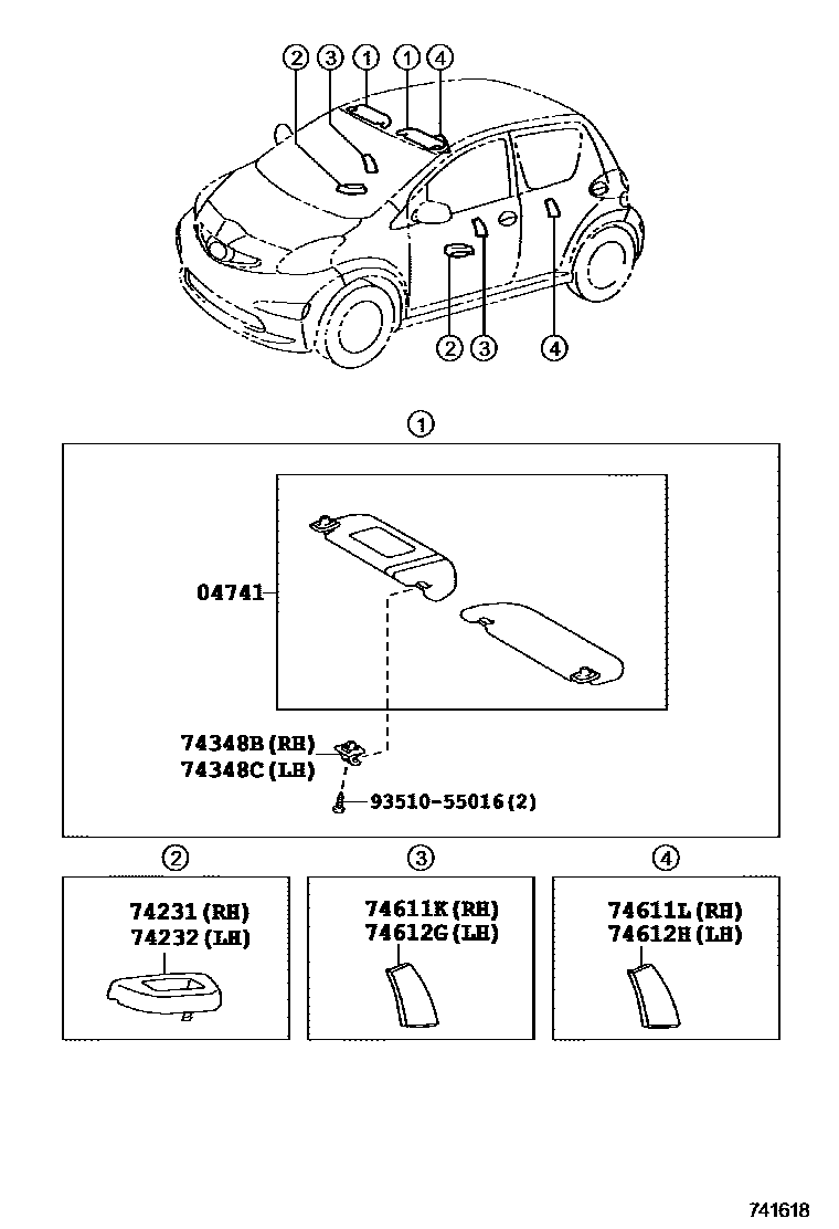 Parts diagram