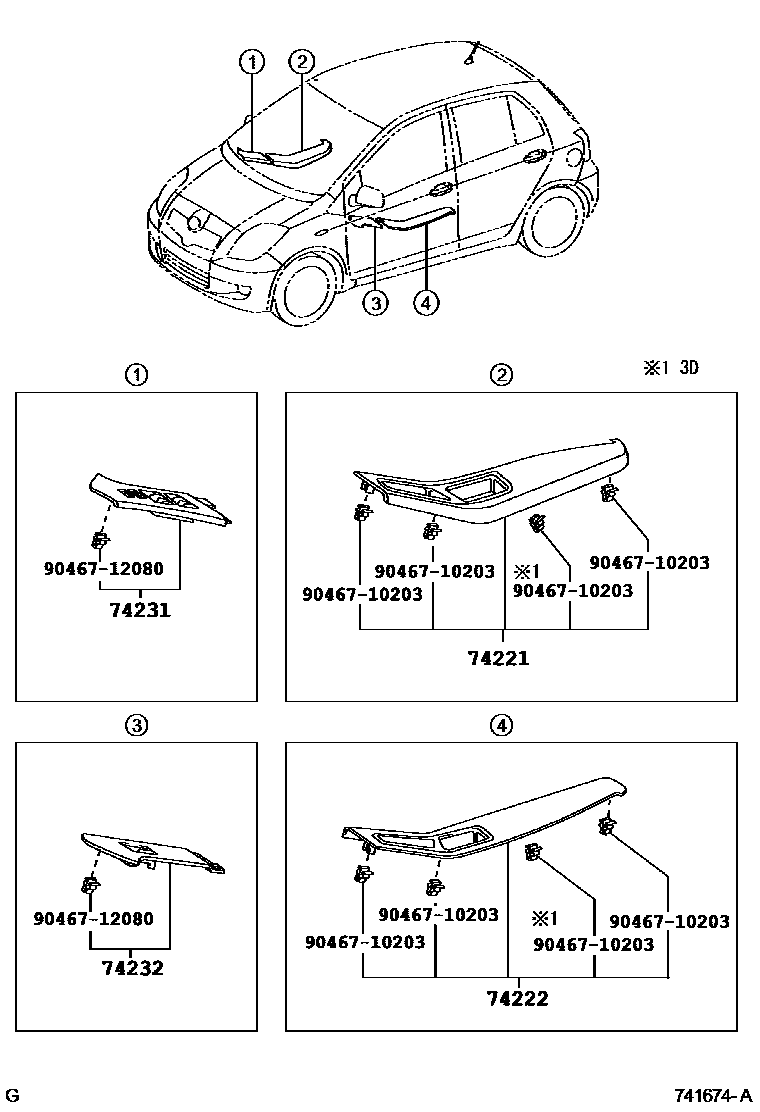 Parts diagram