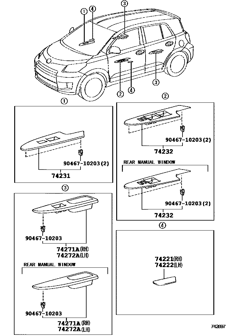 Parts diagram