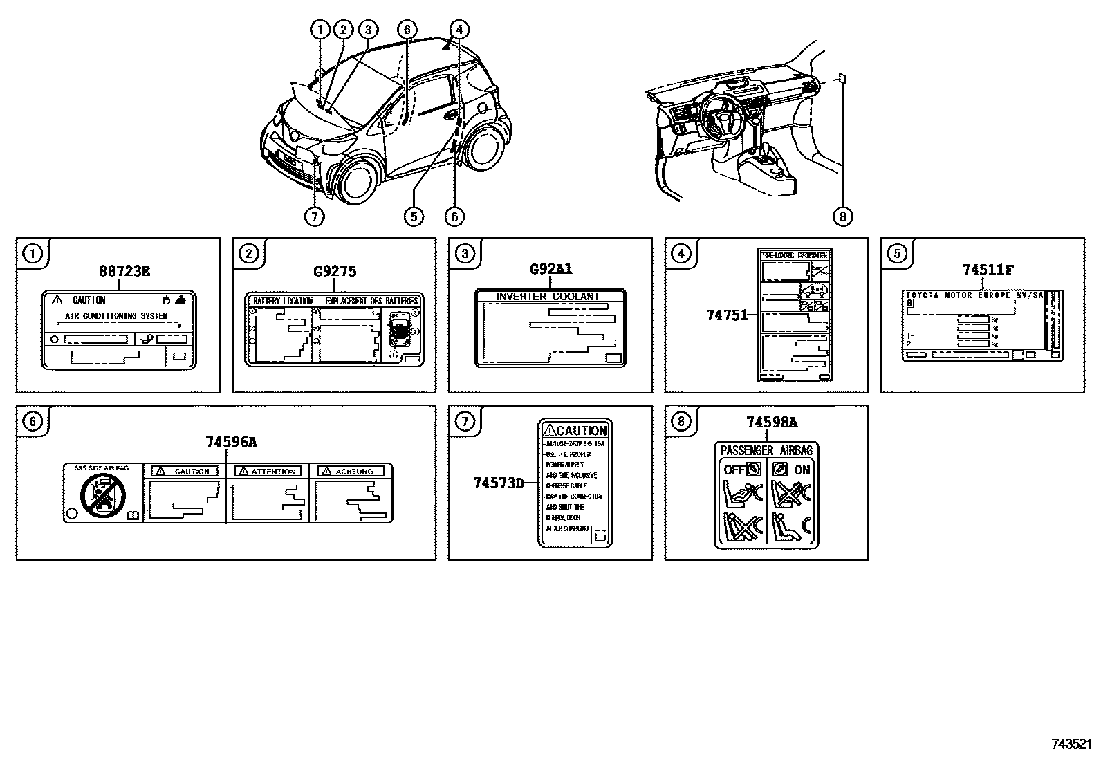 Parts diagram