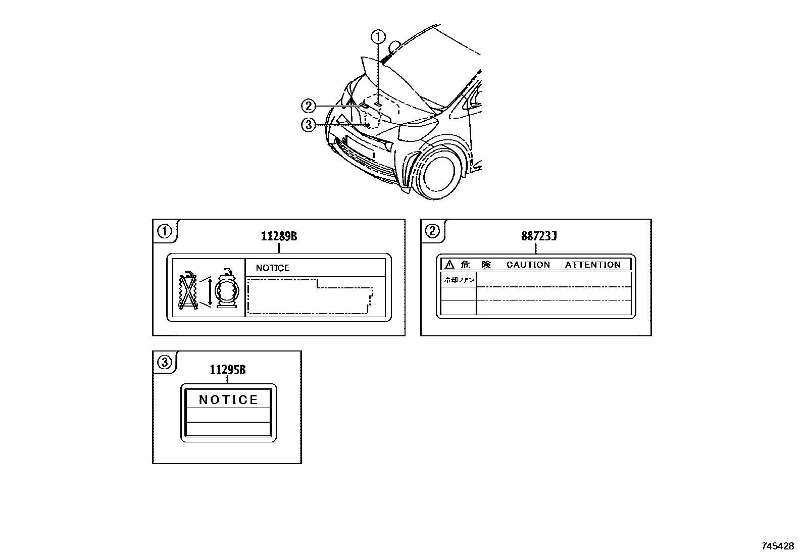 Parts diagram