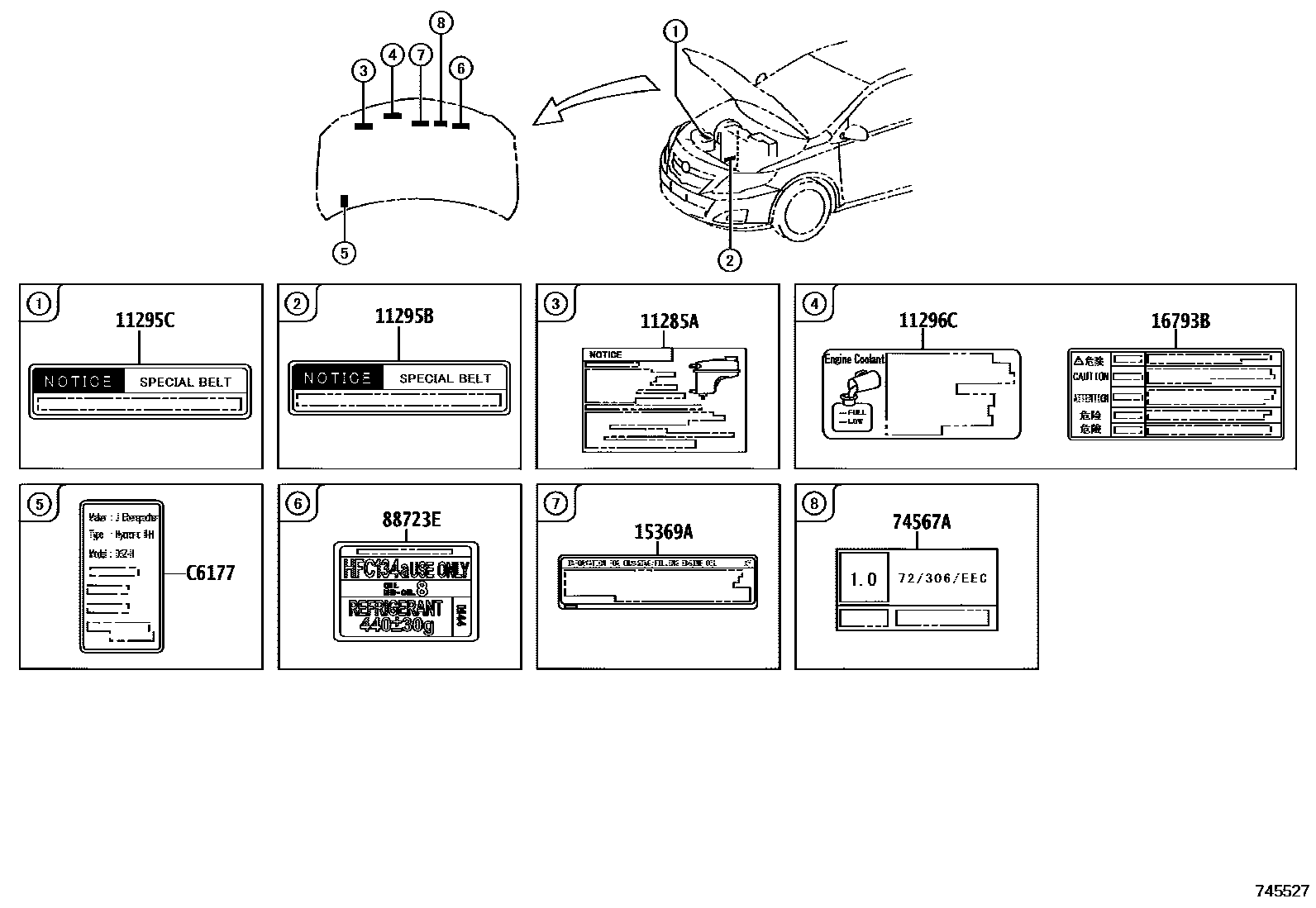 Parts diagram