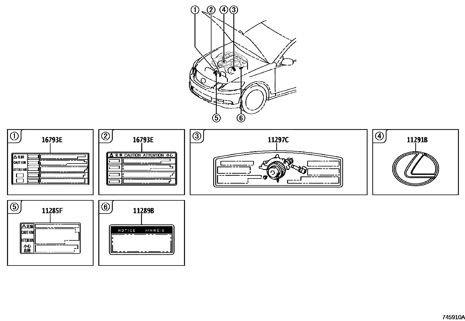 Parts diagram