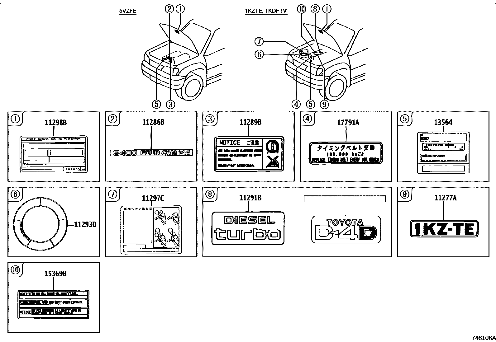 Parts diagram