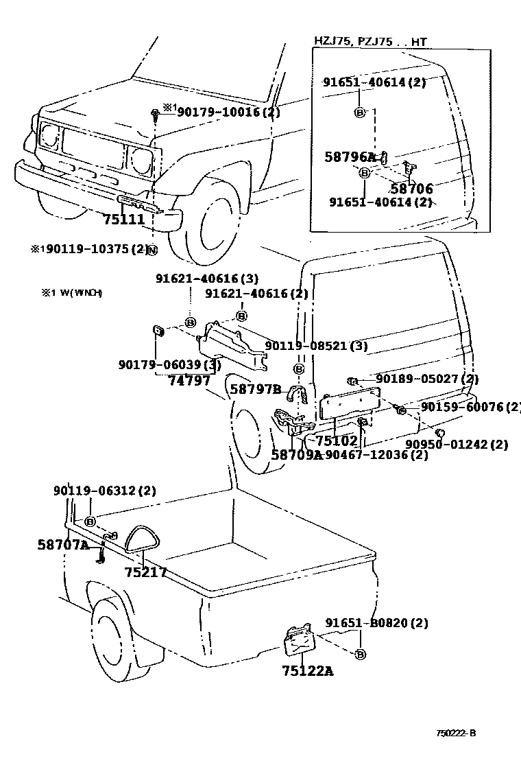 Parts diagram