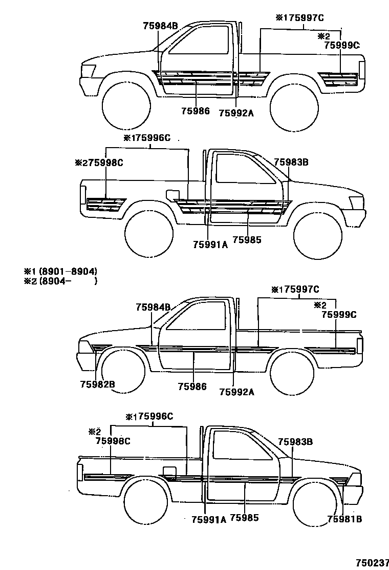 Parts diagram