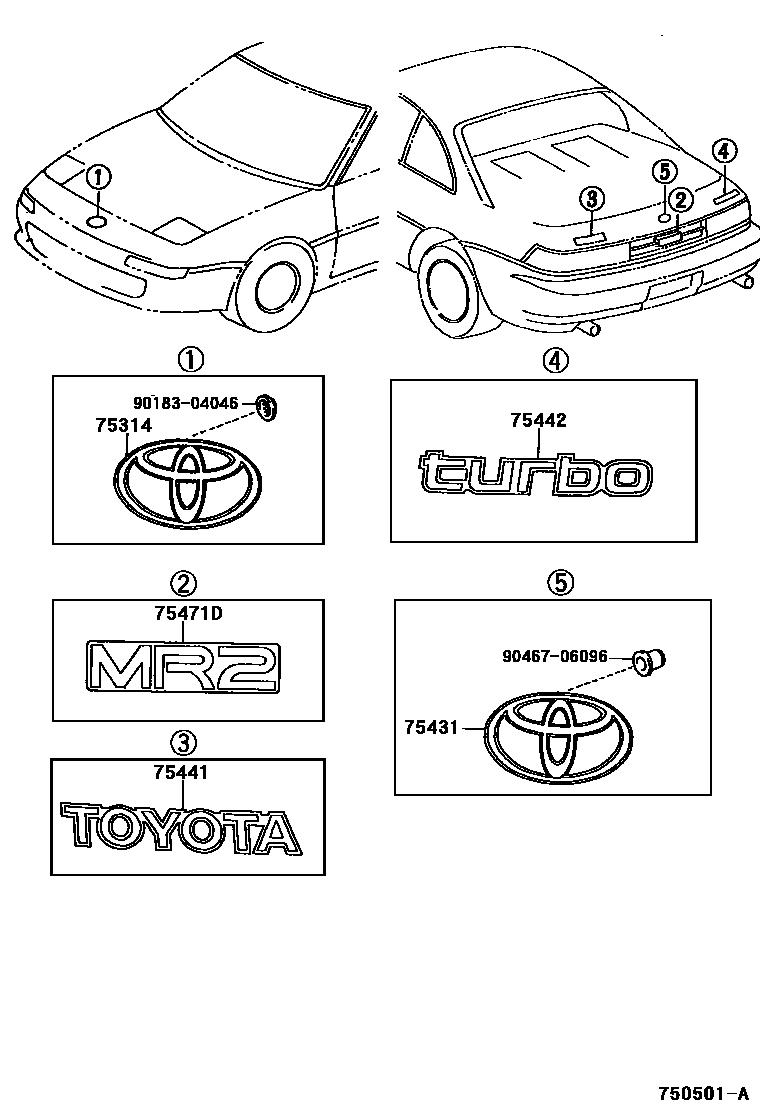 Parts diagram
