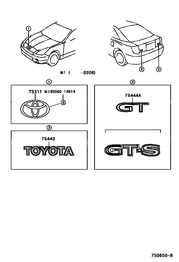 Parts diagram