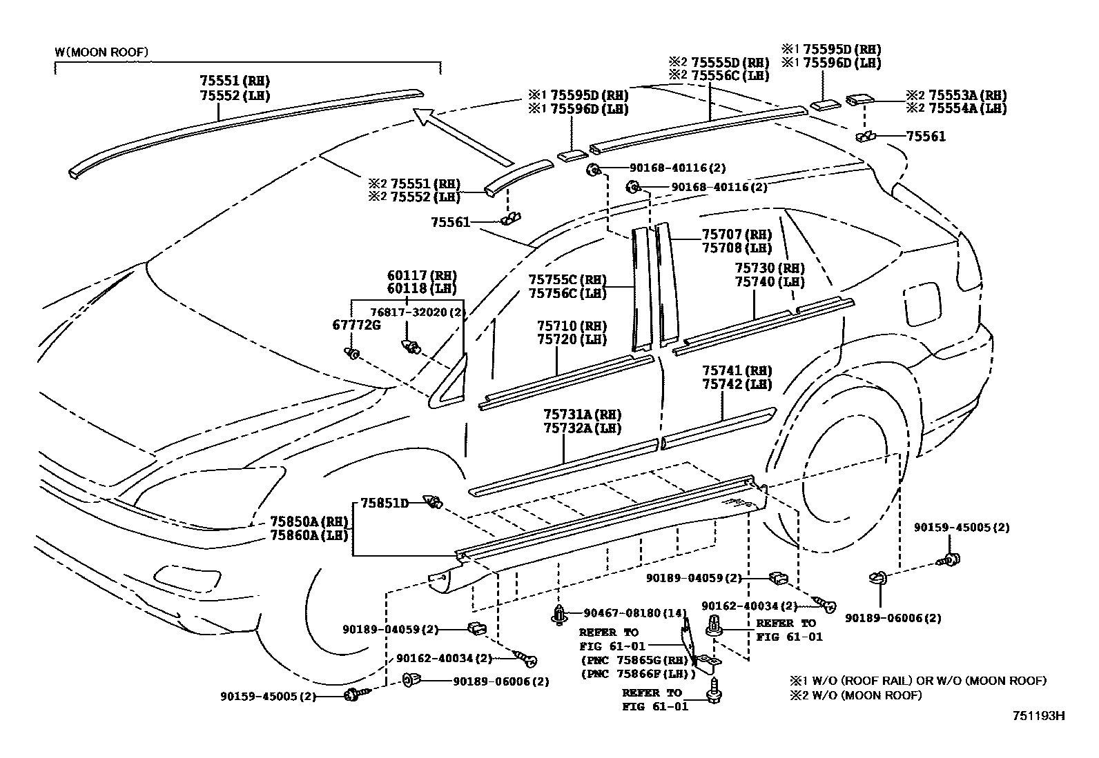 Parts diagram