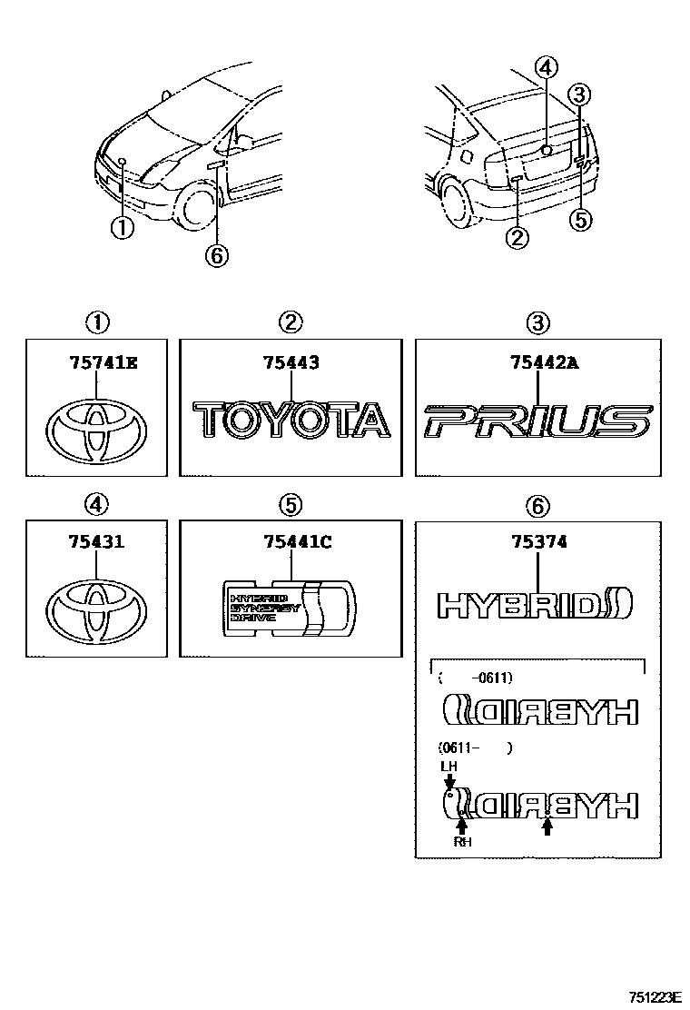 Parts diagram