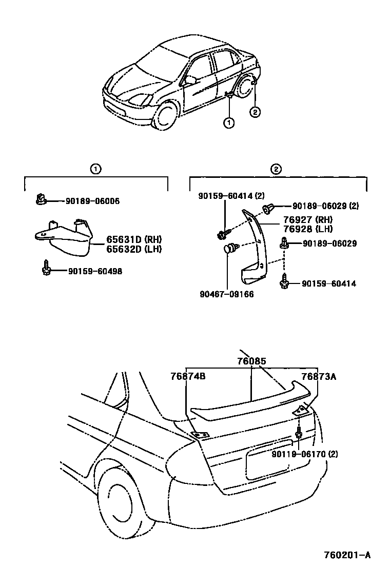 Parts diagram