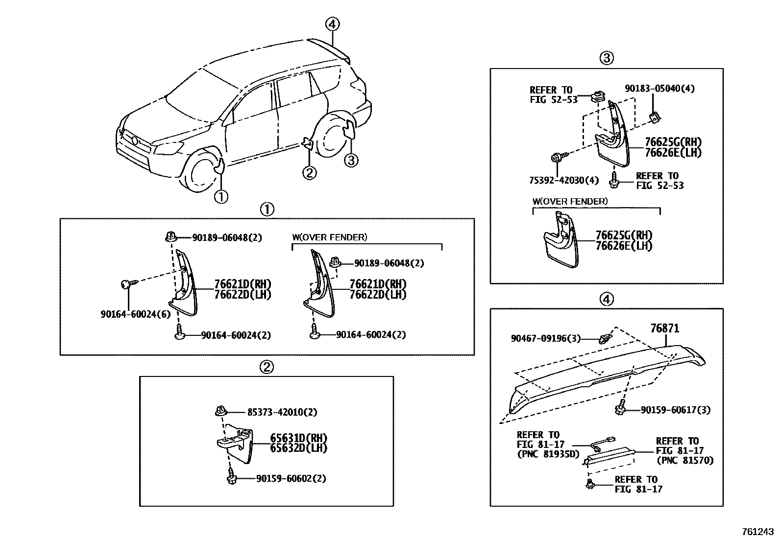 Parts diagram