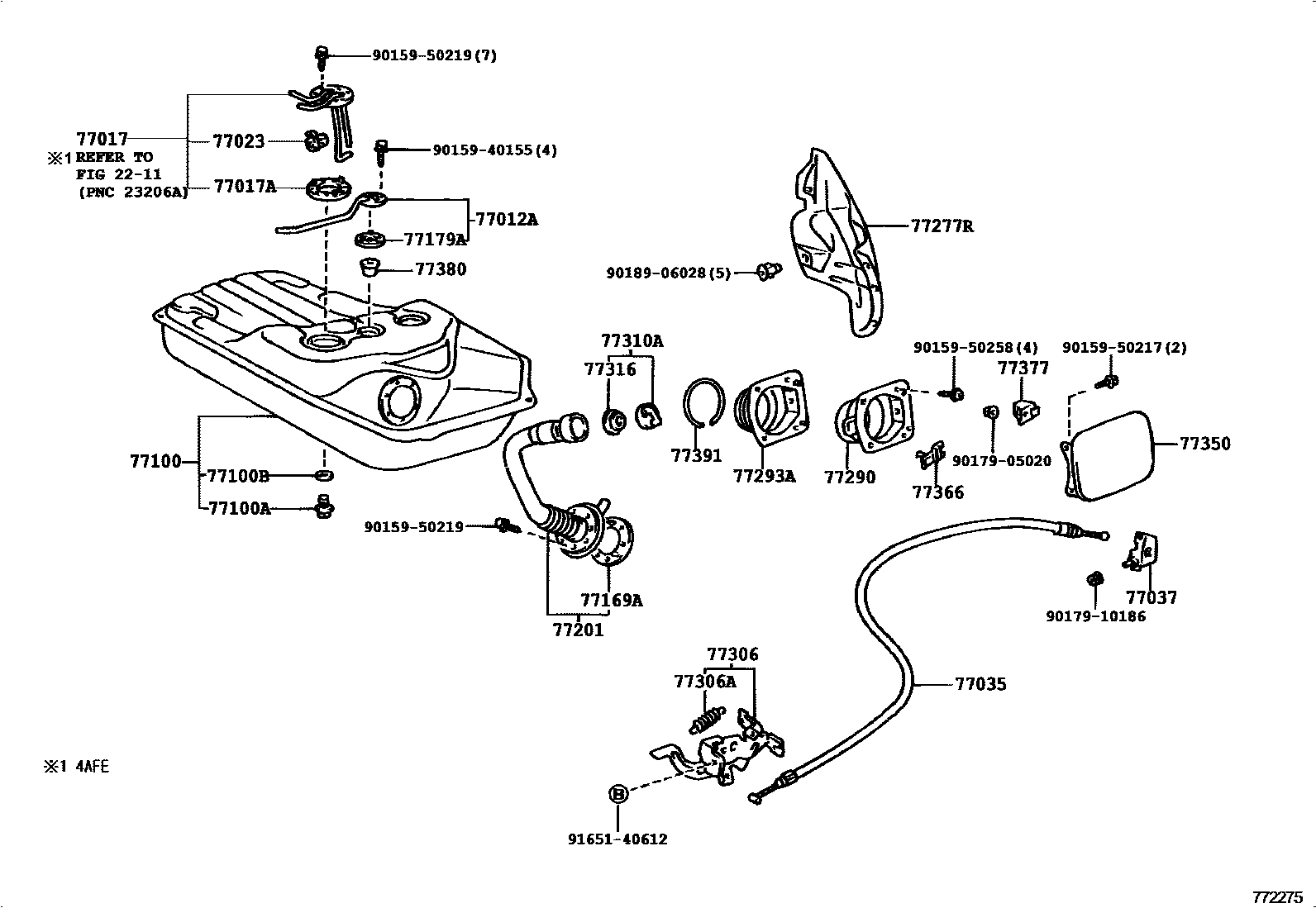 Parts diagram