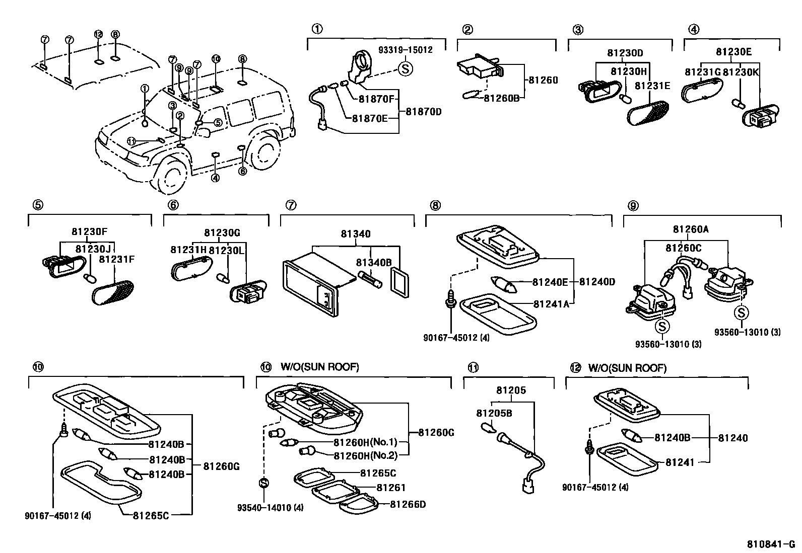 Parts diagram