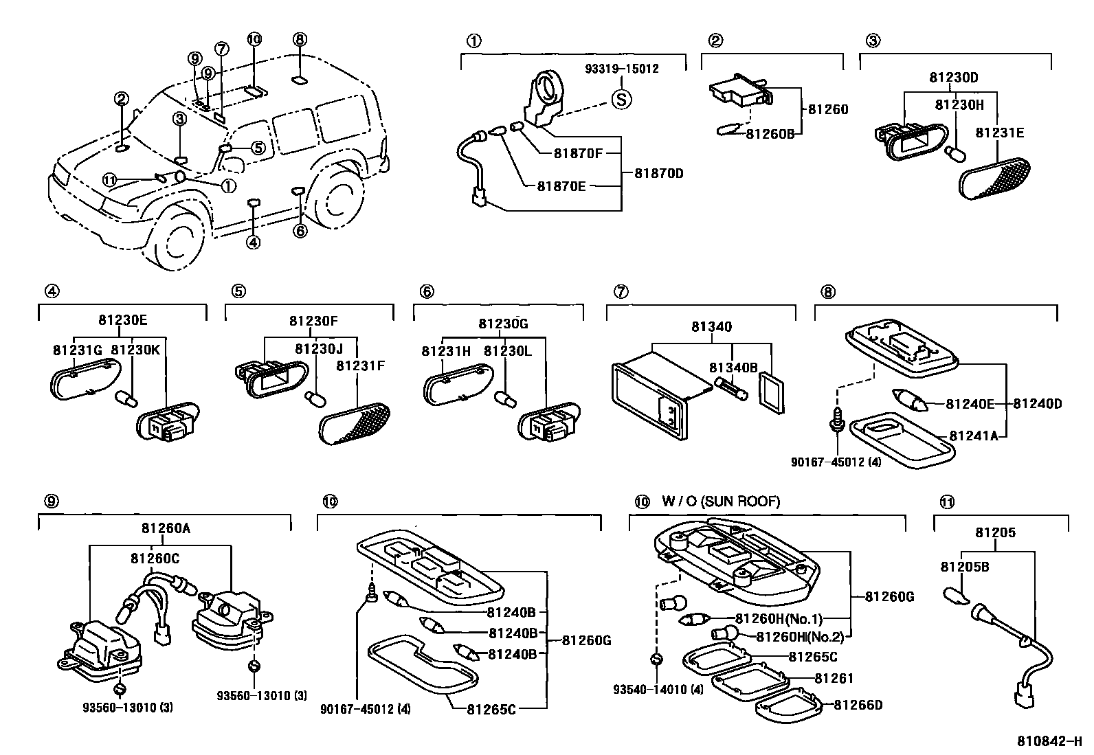 Parts diagram
