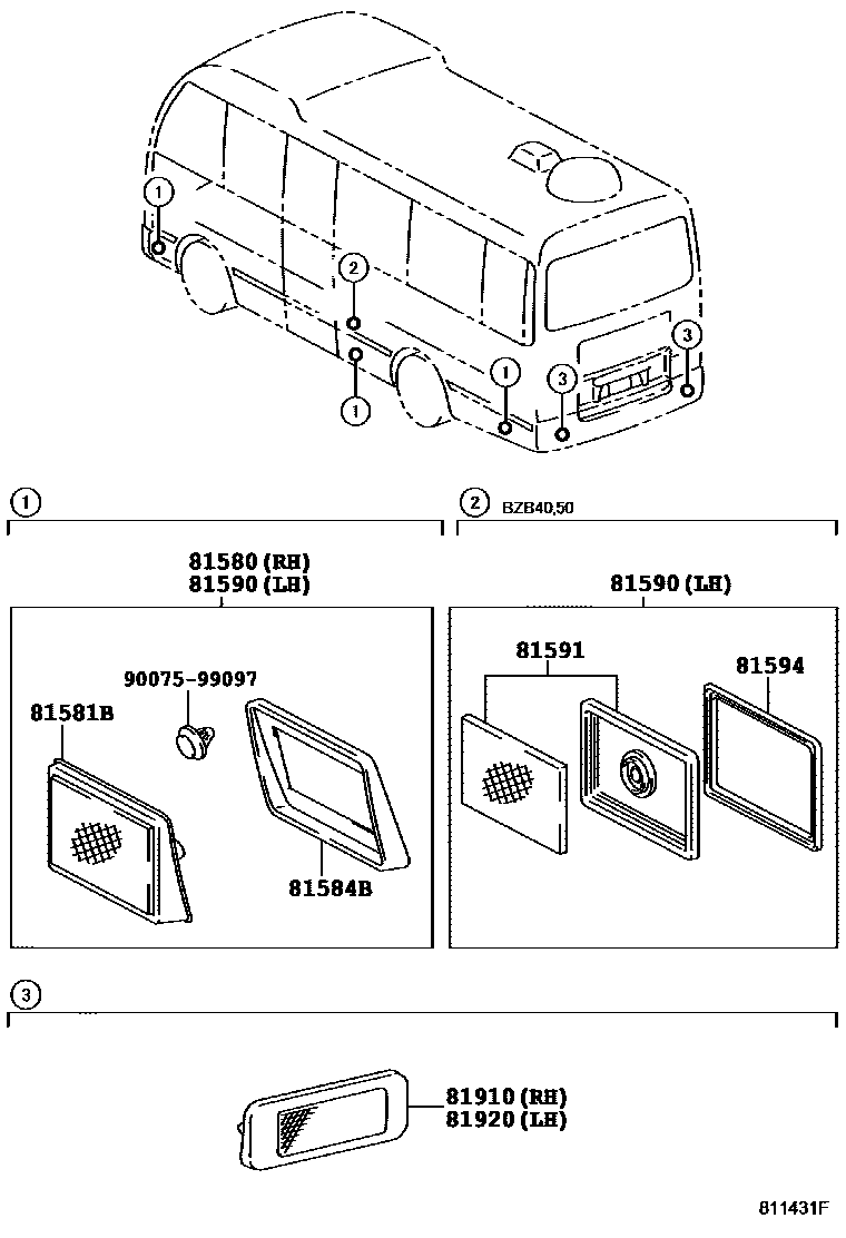Parts diagram