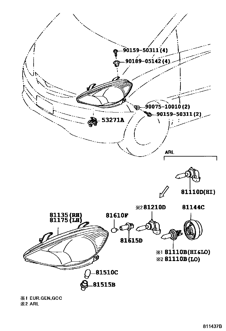 Parts diagram