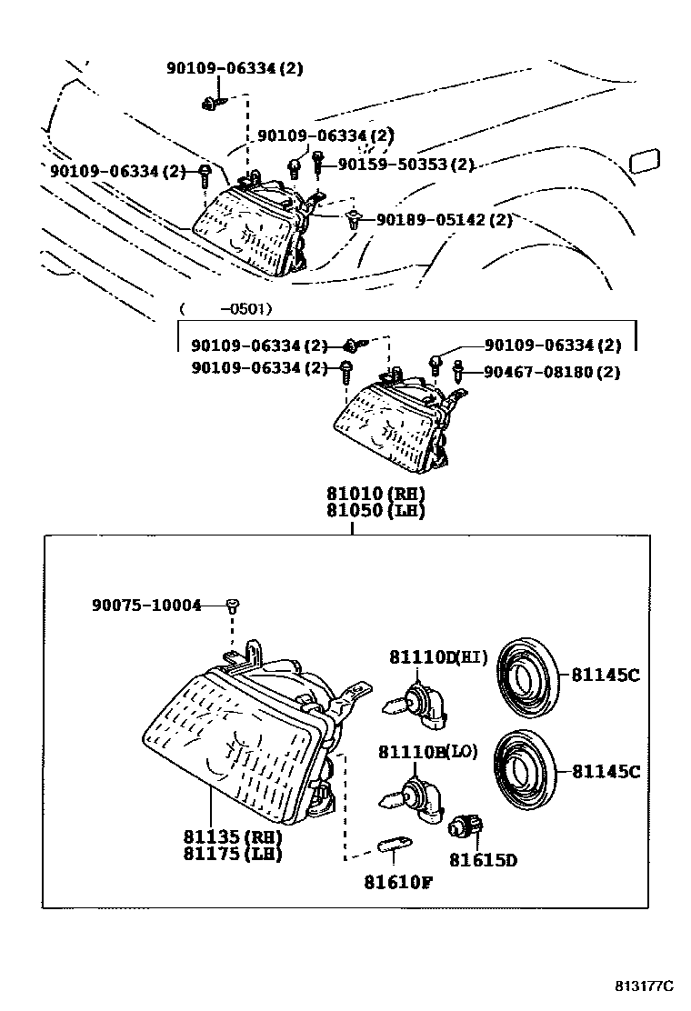 Parts diagram