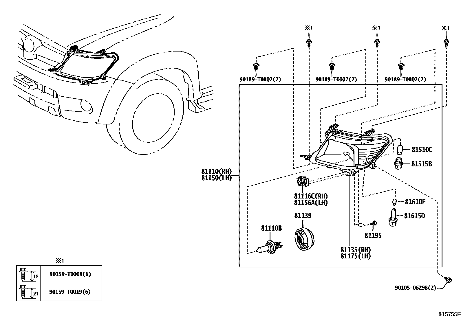 Parts diagram