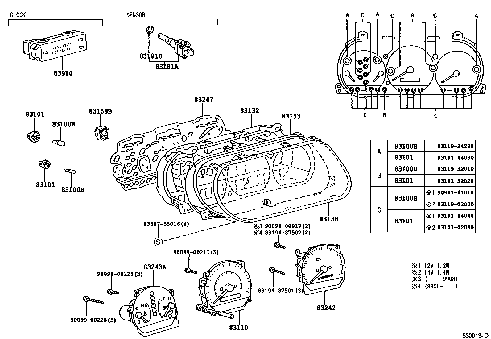 Parts diagram